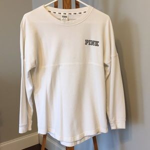 VS Pink White Sweatshirt